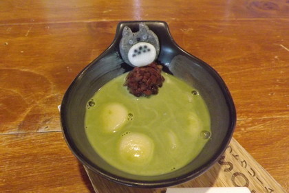 抹茶ぜんざい